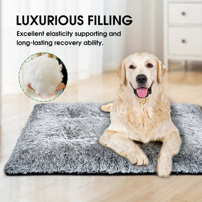 Plush Washable Dog Bed with Anti-Slip Base | Dogs & Cats