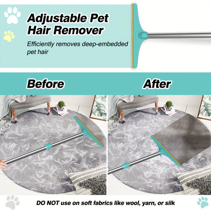 Pet Hair Out of Carpets — Without Getting on Your Knees