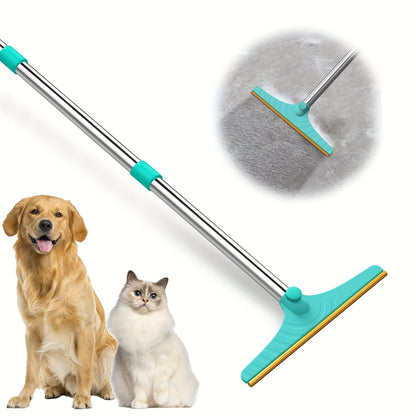 Pet Hair Out of Carpets — Without Getting on Your Knees