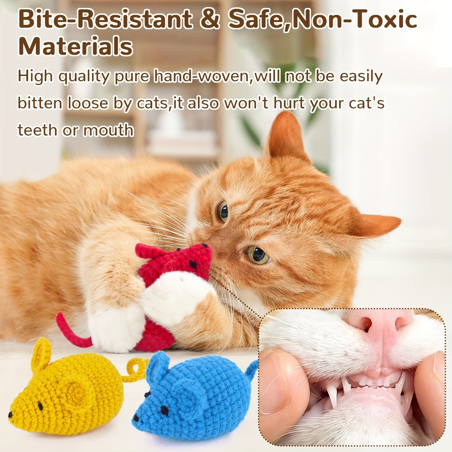 Handmade. Catnip-Filled. Chaos Guaranteed.