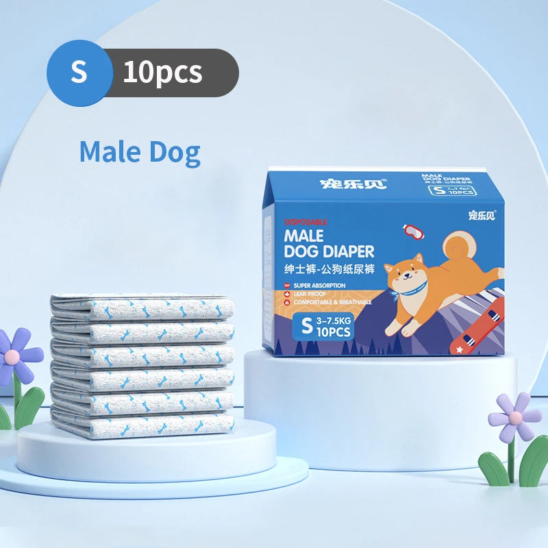 Disposable Dog Diapers — For When You Need Them