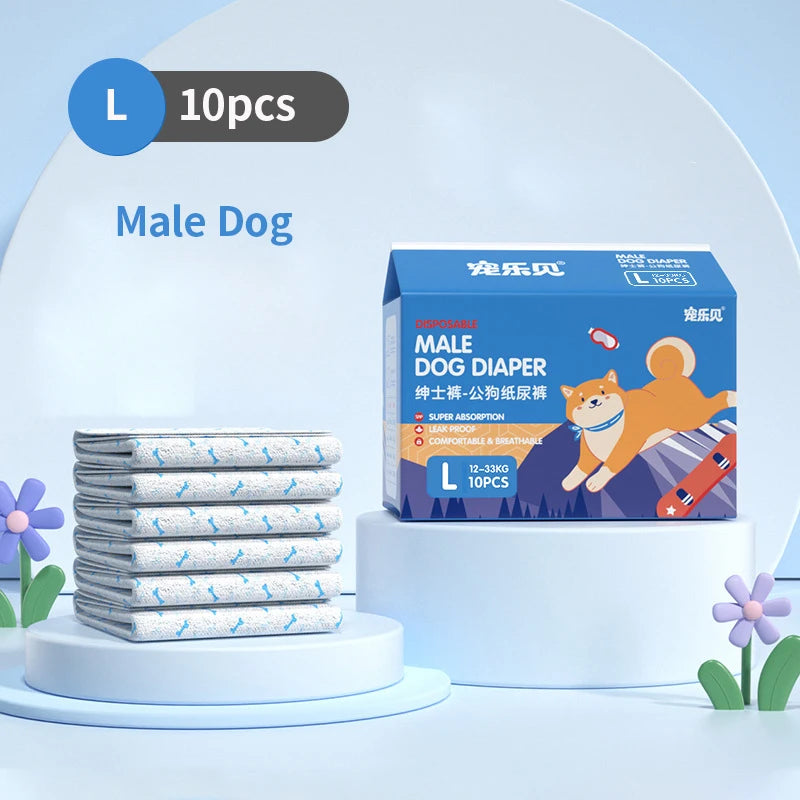 Disposable Dog Diapers — For When You Need Them