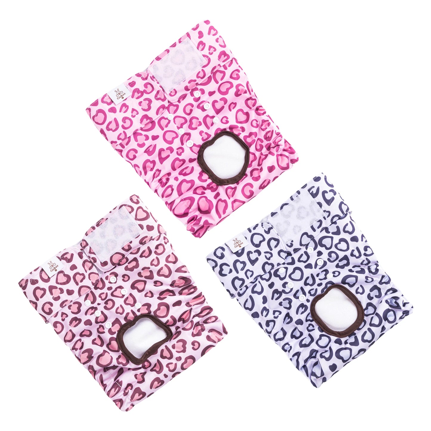 Reusable Female Dog Diapers — 3 Pack