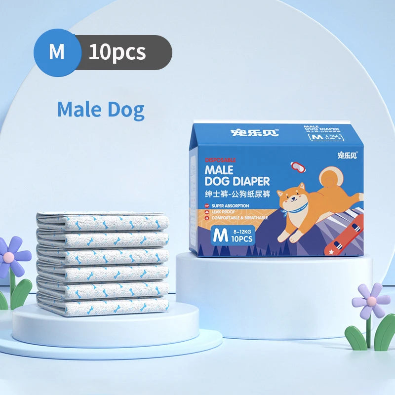 Disposable Dog Diapers — For When You Need Them