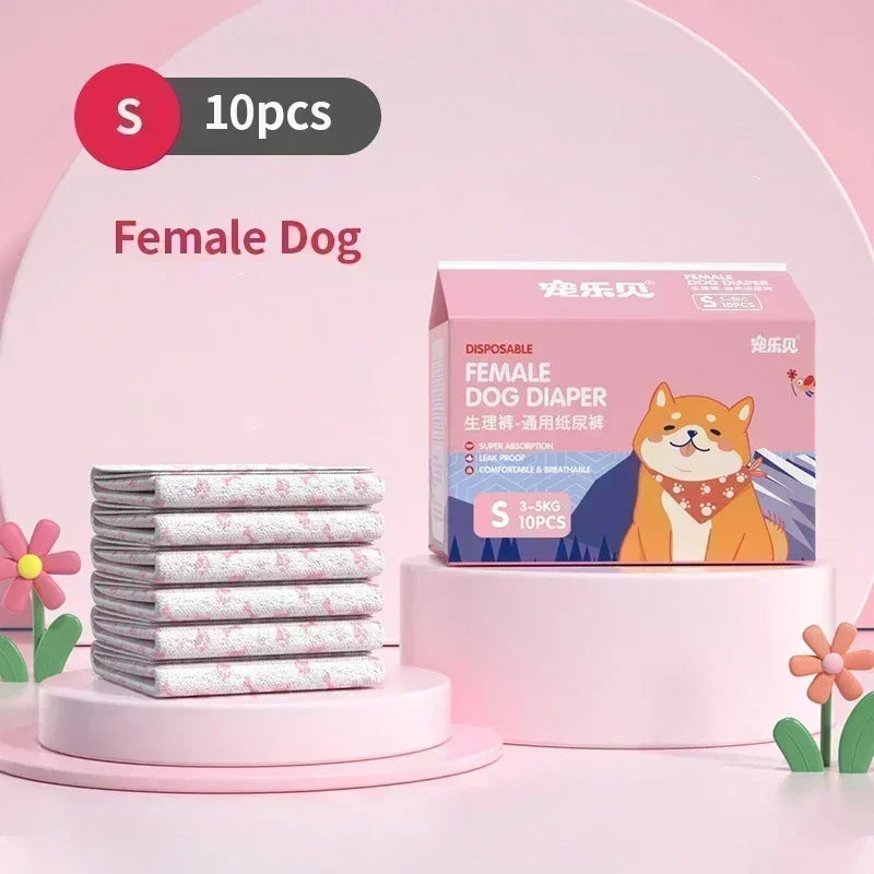 Disposable Dog Diapers — For When You Need Them