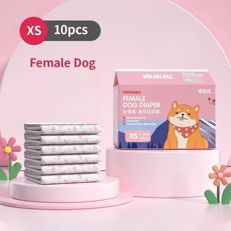 Disposable Dog Diapers — For When You Need Them