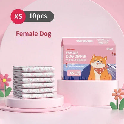 Disposable Dog Diapers — For When You Need Them