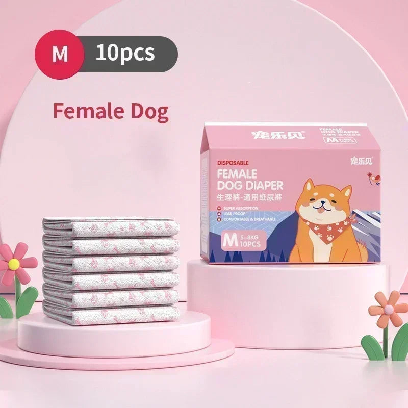 Disposable Dog Diapers — For When You Need Them