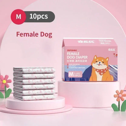 Disposable Dog Diapers — For When You Need Them