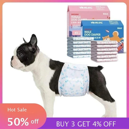 Disposable Dog Diapers — For When You Need Them