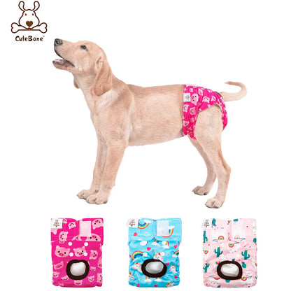 Reusable Female Dog Diapers — 3 Pack