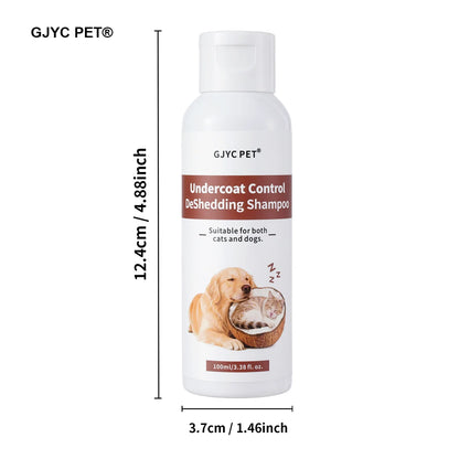 Professional Deshedding Shampoo for Dogs & Cats