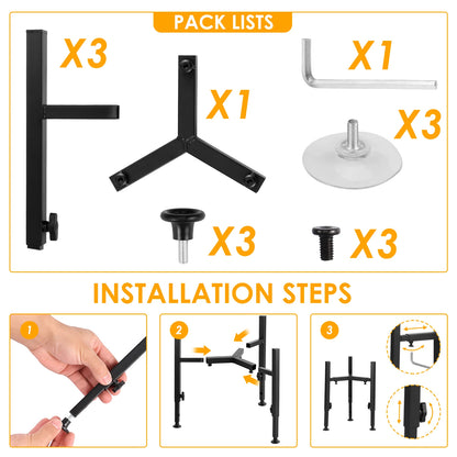 The Adjustable Elevated Stand for Large Dogs