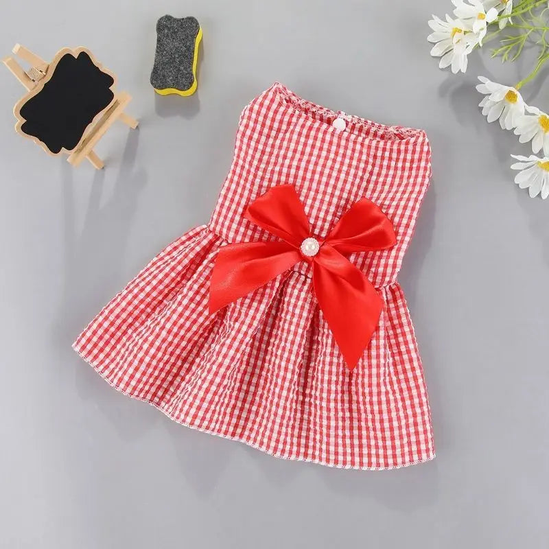 The Flower Dress for Small Dogs Who Know It
