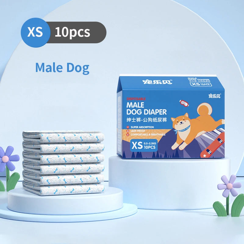 Disposable Dog Diapers — For When You Need Them