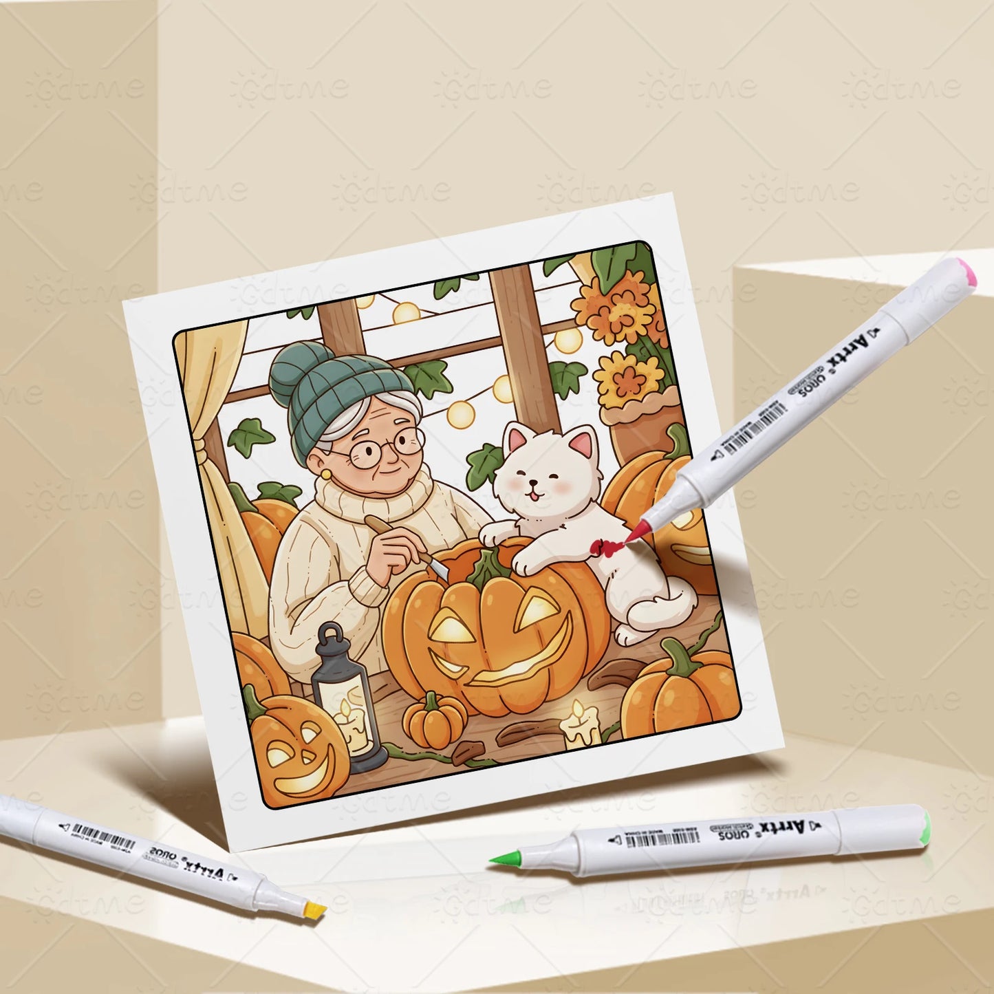 Pet Time Coloring Book for Adults — Cozy & Fun Daily Scenes