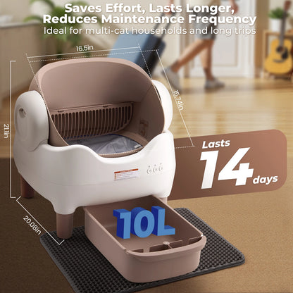 The Litter Box That Does the Work
