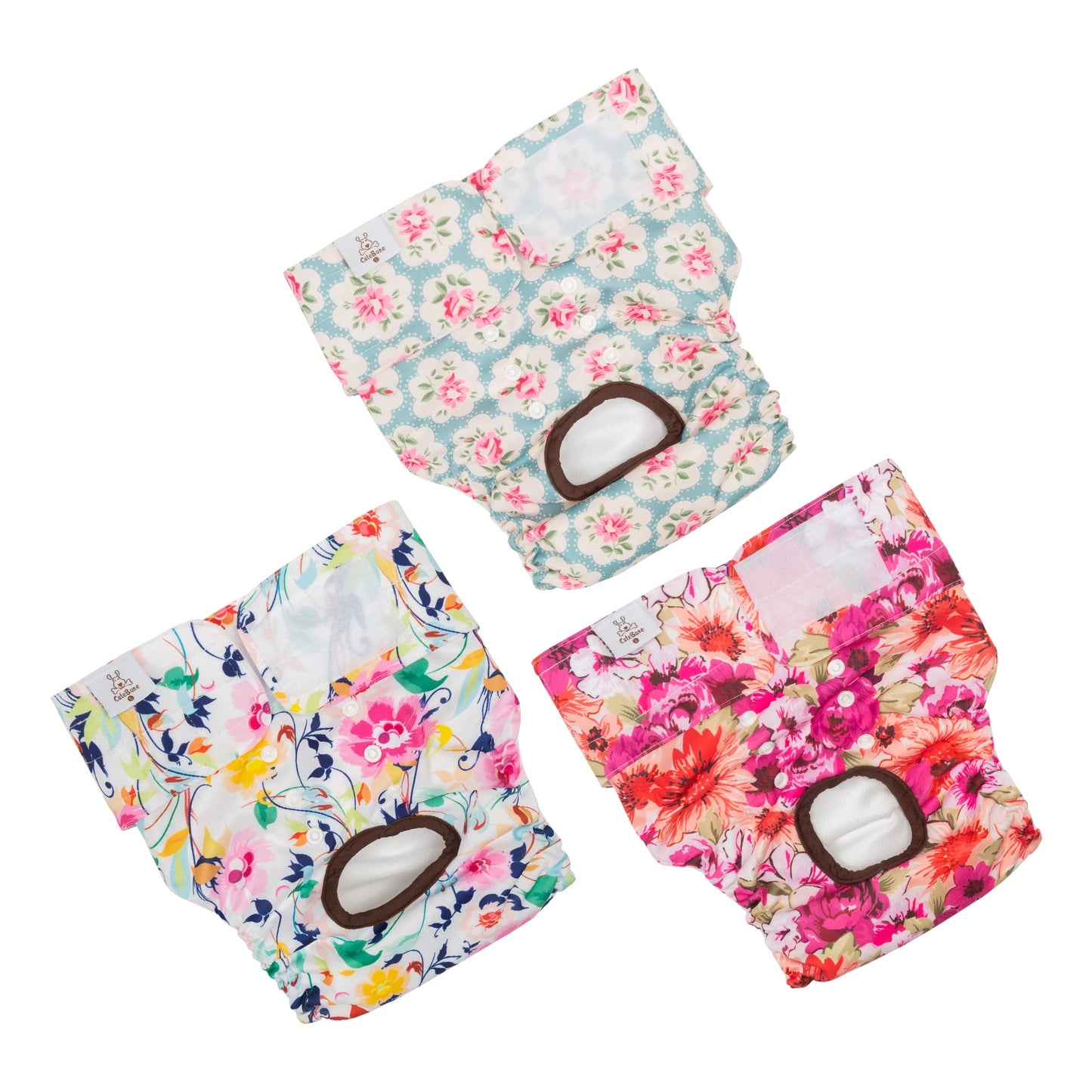 Reusable Female Dog Diapers — 3 Pack