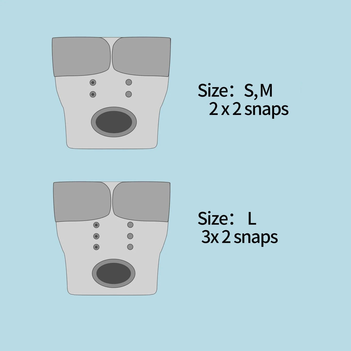 Reusable Female Dog Diapers — 3 Pack