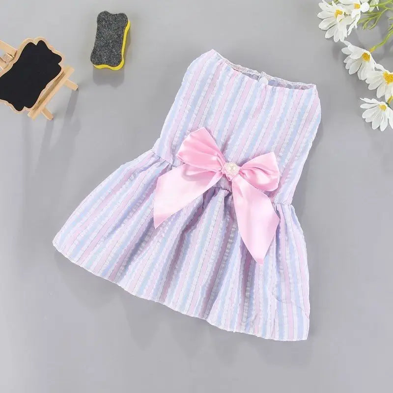 The Flower Dress for Small Dogs Who Know It