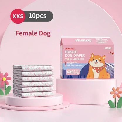 Disposable Dog Diapers — For When You Need Them
