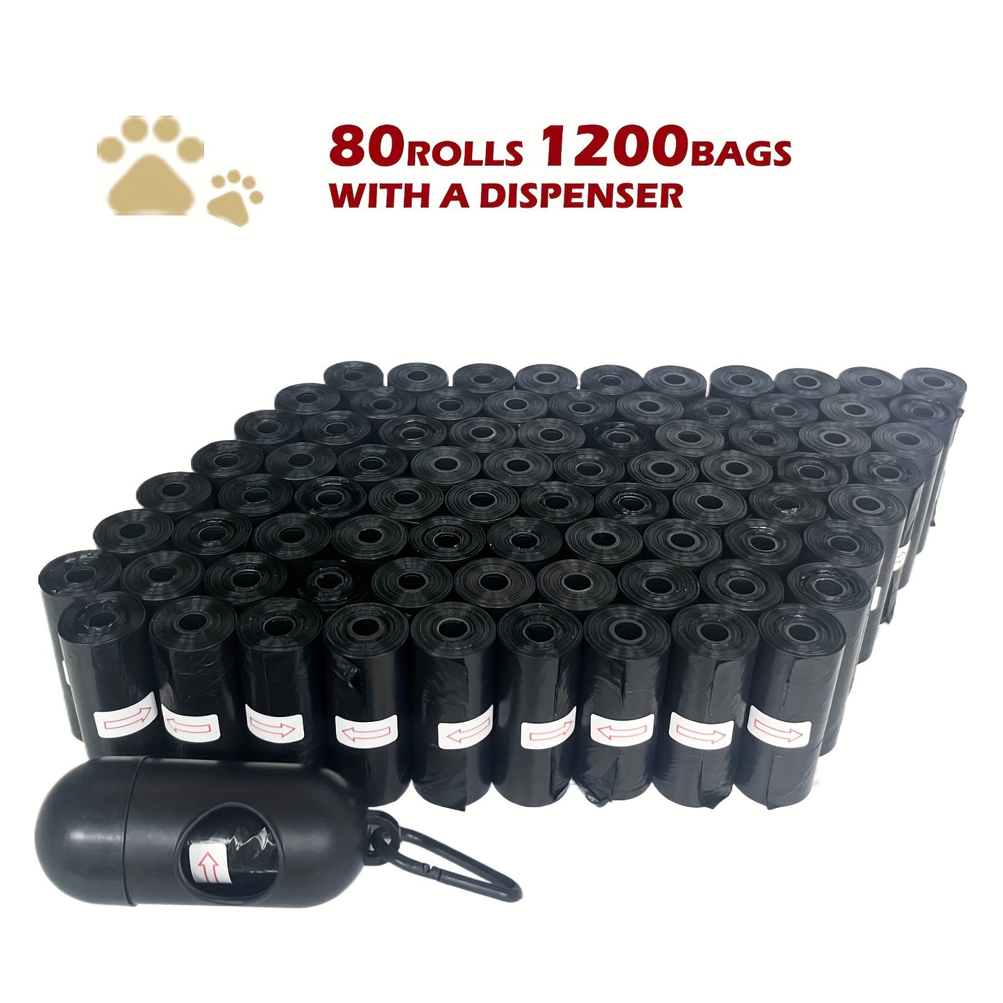 1200 Bags. Never Run Out Again.