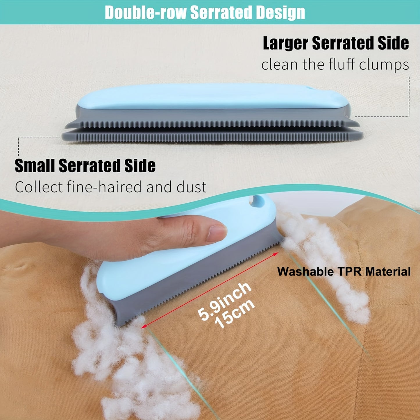 Pet Hair Out of Carpets — Without Getting on Your Knees
